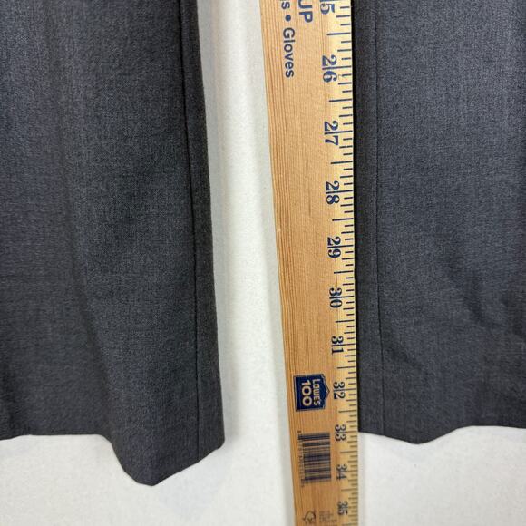 Calvin Klein Pants Womens 30W Gray Stretch Classic Fit Mid-Rise Bootcut Leg - Picture 11 of 14